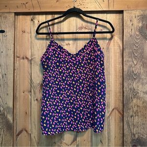 Naked Zebra cami tank blouse NWT Size Small